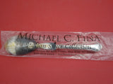Floreale by Zaramella Argenti Italian Sterling Salad Serving Spoon w/horn 9" New