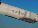 Antique Engraved by Tiffany and Co Sterling Silver Banquet Knife 10 5/8"