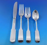 Old English Tipt by Gorham Sterling Silver Flatware Set 8 Service 61 pcs Place
