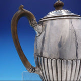 Thomas & Joseph Guest & Joseph Craddock Georgian English Silver Tea Pot (#4250)