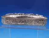 Joseph Yager German Sterling Silver Box Stag Hunt w/Hanau Pseudo Hallmarks #8081