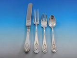 Lady Wynn by Mount Vernon Sterling Silver Flatware Set Dinner 140 pcs P Monogram