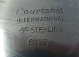Courtship by International Sterling Silver Sugar and Creamer Set 2pc (#2466)