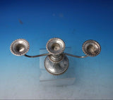 English Gadroon by Gorham Sterling Silver Candelabra 3-Light #909-1 c.1940 #5850