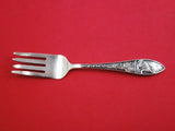 Baker Manchester Sterling Silver Baby Fork "Froggy" 4 5/8"