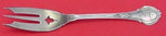Wood and Hughes Sterling Silver Salad Fork 3-Tine Pierced 6 1/4" Flatware