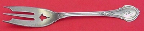Wood and Hughes Sterling Silver Salad Fork 3-Tine Pierced 6 1/4" Flatware