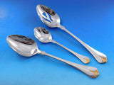 Cara by Yamazaki Stainless Steel Gold Accent Flatware Service Set 61 pieces