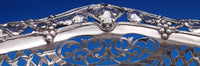 Gorham Sterling Silver Centerpiece Bowl Footed Grapes Pierced c1905 A4698 #7819