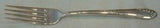 Sweetheart Rose by Lunt Sterling Silver Regular Fork 7 1/4"
