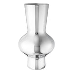 Alfredo by Georg Jensen Mirror Polished Stainless Steel Vase Large - Vtg NOS