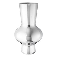 Alfredo by Georg Jensen Mirror Polished Stainless Steel Vase Large - Vtg NOS