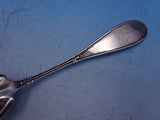 Japanese Whiting Sterling Silver Berry Spoon Britecut Pointed Narrow Bowl 9 1/8"