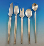 Trenza by Celsa Mexico Sterling Silver Flatware Set Service Mid Century Modern