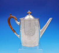 Pointed End by Arthur Stone Sterling Silver Tea Set 6pc Arts and Crafts (#3527)