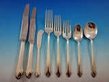 Romantique by Alvin Sterling Silver Flatware Set 12 Service 98 pcs Dinner