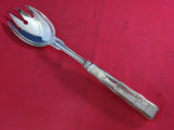 Lap Over Edge Acid Etched by Tiffany Sterling Silver Buffet Spoon HHWS Mushrooms