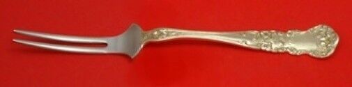 Pansy by International Sterling Silver Spinach Fork Custom Made 7"