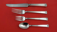 Pantheon by Tuttle Sterling Silver Dinner Size Place Setting 4-Piece
