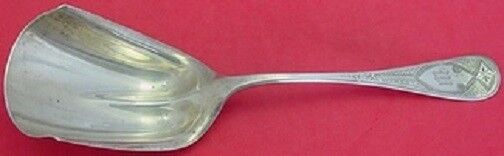King William Engraved By Tiffany and Co Sterling Silver Cracker Scoop 9 1/4"