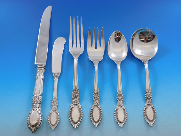 Guildhall by Reed and Barton Sterling Silver Flatware Set 8 Service 49 pieces