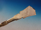 Bull by George Sharp Sterling Silver Cheese Knife w/Pick Brite-cut 7 3/4"