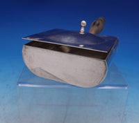 Cartier Sterling Silver Serving Dish Wood Handle Silent Butler 3 3/4" (#7049)