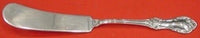 Wild Rose by International Sterling Silver Master Butter Flat Rounded 7 1/4"