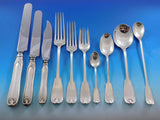 Palm by Tiffany & Co Sterling Silver Flatware Service for 12 Set 126 pcs Dinner
