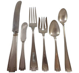 Etruscan by Gorham Sterling Silver Dinner Flatware Set For 12 Service 78 Pieces