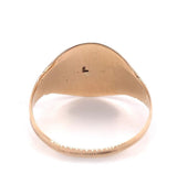 14k Yellow Gold Women's Antique Signet Ring Jewelry (#J5707)