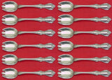 Debussy by Towle Sterling Silver Ice Cream Dessert Fork Custom Set 12pcs 6"