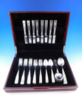 Elizabeth Tudor Hammered by Schofield Sterling Silver Flatware Set 40 pieces