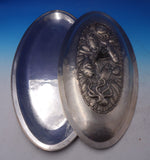 Carlo Foglia Italian .800 Silver Fish Serving Platter 2pc with Sea Life (#7300)