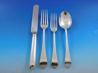 Irish Rib by James Robinson Sterling Silver Flatware Dinner Service 8 Set 58 pc