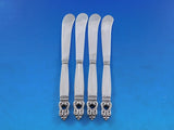 Royal Danish by International Sterling Silver Butter Spreader HH AS Set of 8 pcs