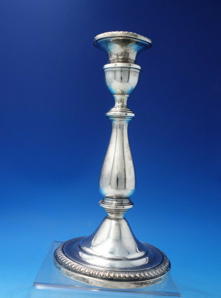 Gadroon by Mueck-Carey Co. Sterling Silver Candlestick Weighted (#6125)