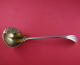 Florentine by Wendt Sterling Silver Punch Ladle Gold Washed with Pcd Lip 11 3/8"