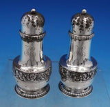 Tiffany and Co Sterling Silver Salt Pepper Shaker Set #7263-399 Rococo (#6694)