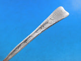 Lap Over Edge Acid Etched by Tiffany Sterling Grapefruit Spoon GW Clover 6"