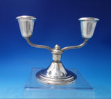 Old French by Newport Sterling Silver Candlestick Pair #1623 5" x 7" (#6064)