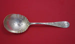 Number 43 by Towle Sterling Silver Preserve Spoon GW Bright-Cut 7 1/4"