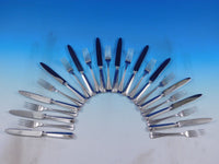 Milano by Buccellati Italy Silver Flatware Service 24 pcs Fruit Dessert Set