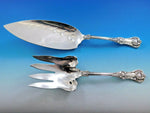 English King by Tiffany and Co Sterling Silver Fish Serving Set Fancy 2-Piece