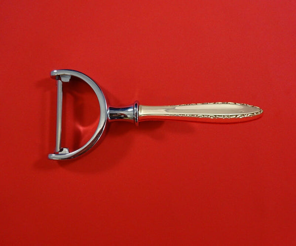 Lace Point by Lunt Sterling Silver Vegetable Peeler HHWS Custom Made 6"