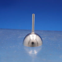 Sterling Silver on Silverplate Perfume Funnel 1 1/4" (#7047) Heirloom