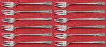 Candlelight by Towle Sterling Silver Cocktail Fork Set 12 pieces 5 3/4"