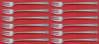 Candlelight by Towle Sterling Silver Cocktail Fork Set 12 pieces 5 3/4"