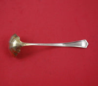 Washington by Wallace Sterling Silver Mayonnaise Ladle Gold Washed 5 1/4"