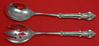 El Grandee by Towle Sterling Silver Salad Serving Set Pierced 10 1/2" Custom